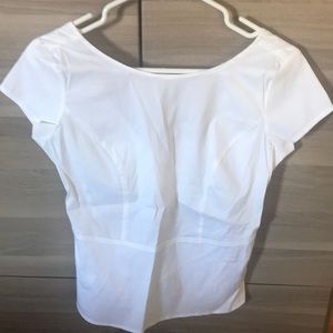 4 for $15 Eligible!! Ann Taylor White Top - 2 P